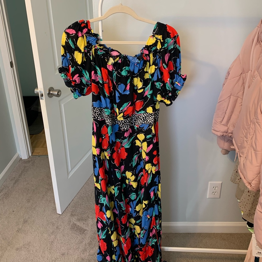 Rixo by Target floral maxi dress